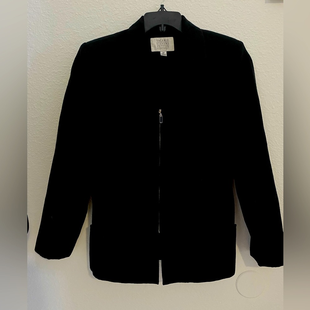 Black Blazer Valerie Stevens